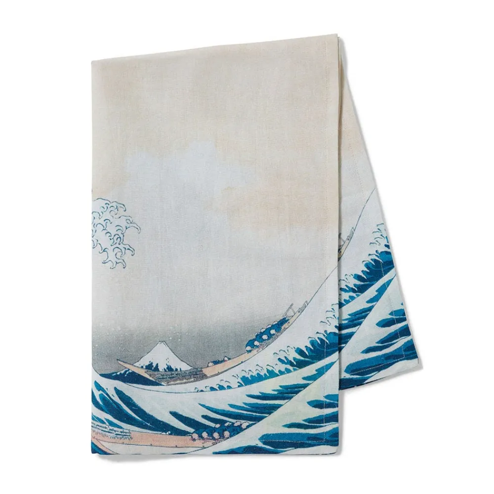 Hokusai Great Wave Tea Towel*The Met Store Discount