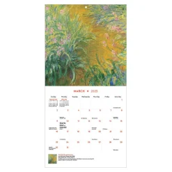 Impressionism and Post-Impressionism Mini Wall Calendar 2025*The Met Store Cheap