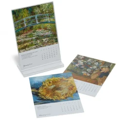 Impressionism Gardens Plexiglass Calendar Refill 2025*The Met Store Discount
