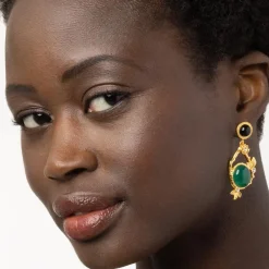 Japanese Imari Statement Drop Earrings*The Met Store Best Sale