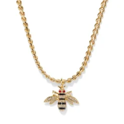 Jeweled Bee Pendant Necklace*The Met Store Discount