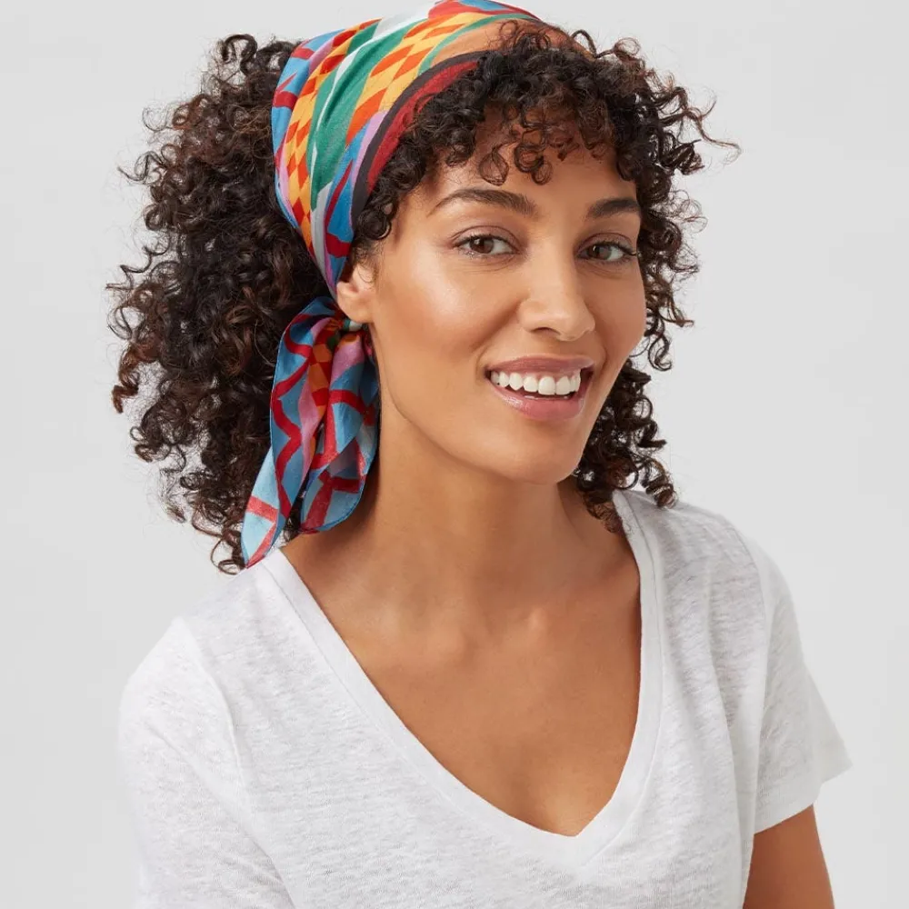 Johnson Three Children Silk Neckerchief*The Met Store Sale