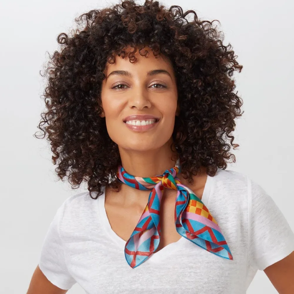 Johnson Three Children Silk Neckerchief*The Met Store Sale