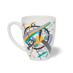 Kandinsky Small Worlds Covered Mug with Tea Infuser*The Met Store Hot