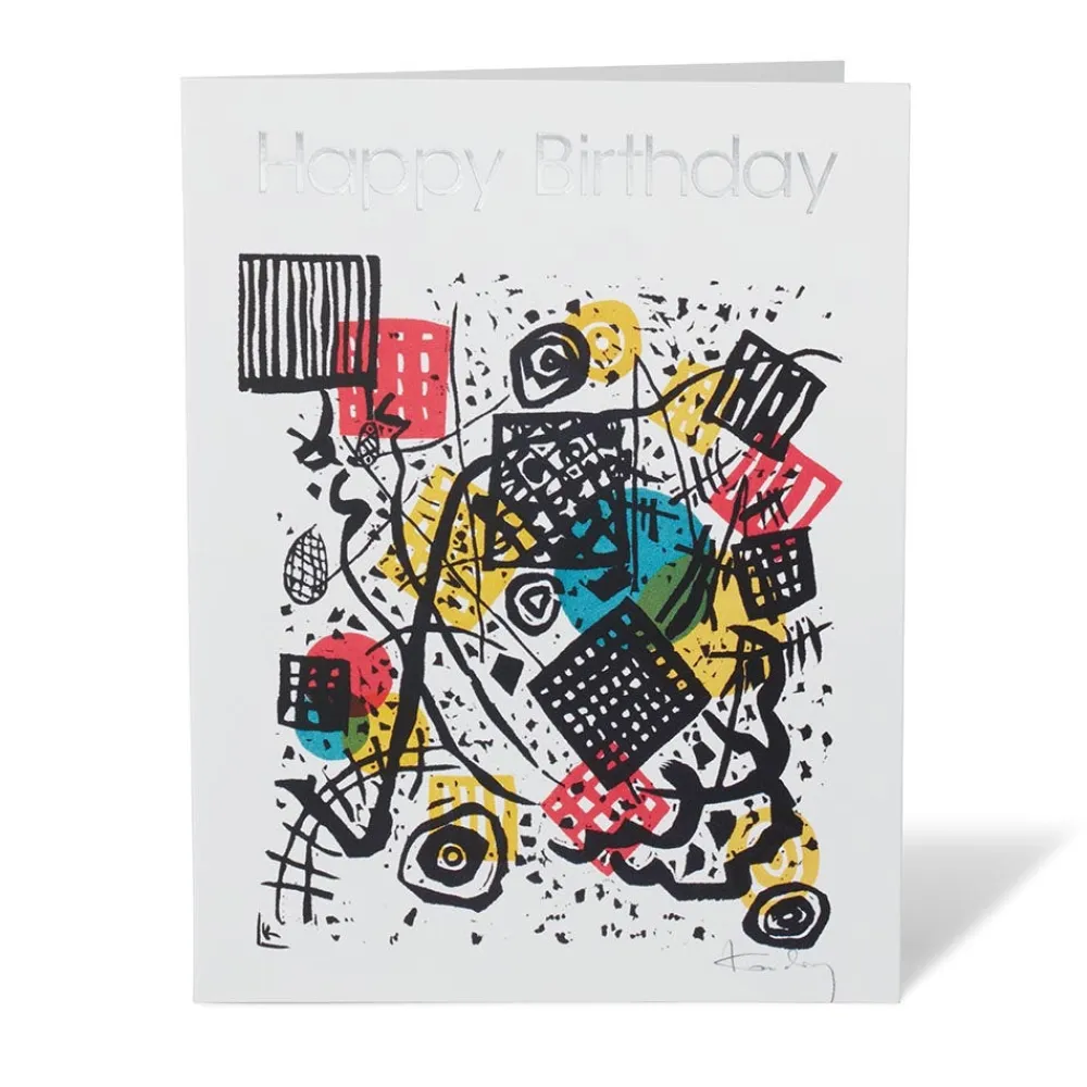 Kandinsky Small Worlds Happy Birthday Cards*The Met Store Sale