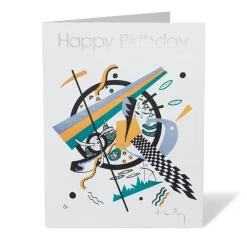 Kandinsky Small Worlds Happy Birthday Cards*The Met Store Sale