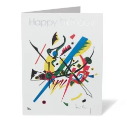 Kandinsky Small Worlds Happy Birthday Cards*The Met Store Sale