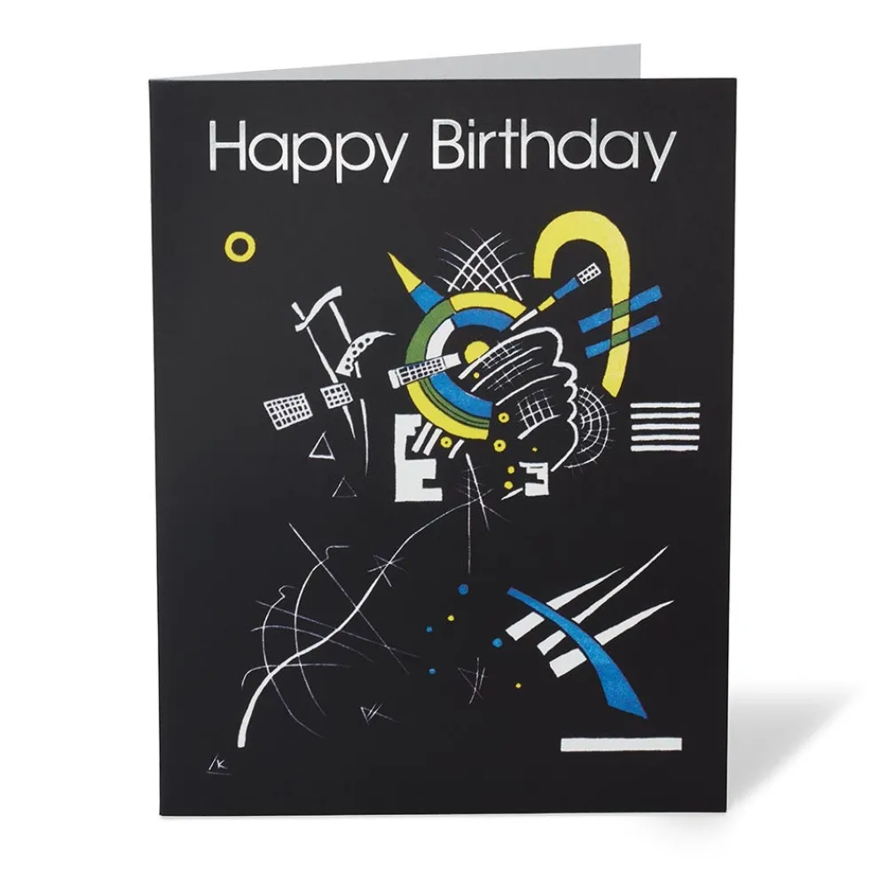 Kandinsky Small Worlds Happy Birthday Cards*The Met Store Sale