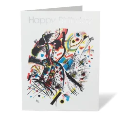 Kandinsky Small Worlds Happy Birthday Cards*The Met Store Sale