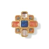 Kashan Carpet Brooch*The Met Store Store