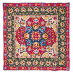 Kashan Carpet Square Scarf*The Met Store Discount