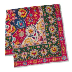 Kashan Carpet Square Scarf*The Met Store Discount