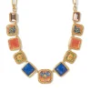 Kashan Carpet Statement Collar Necklace*The Met Store Online