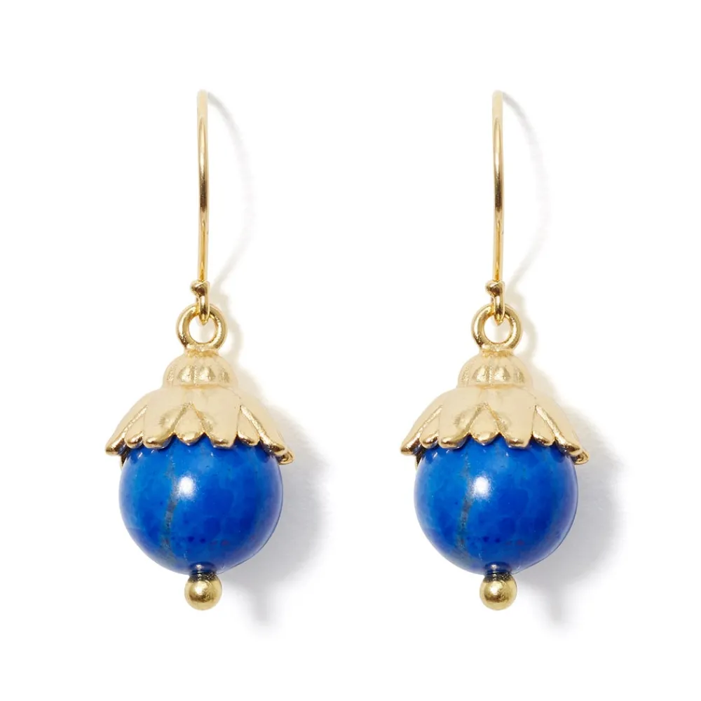 Lotus Bead Drop Earrings*The Met Store Fashion