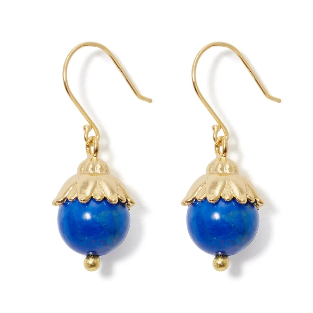 Lotus Bead Drop Earrings*The Met Store Fashion