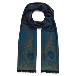 Louis C. Tiffany Peacock Feather Wool-Blend Shawl*The Met Store Cheap