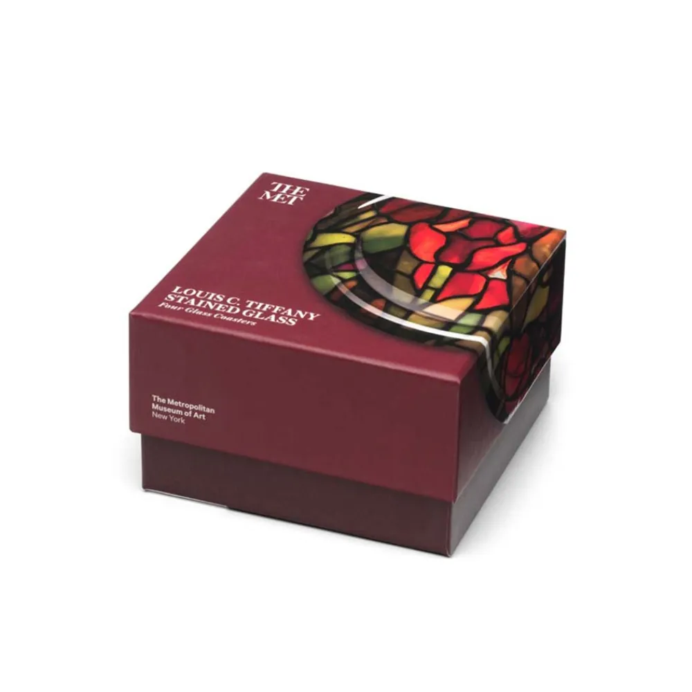 Louis C. Tiffany Stained-Glass Coasters*The Met Store Hot