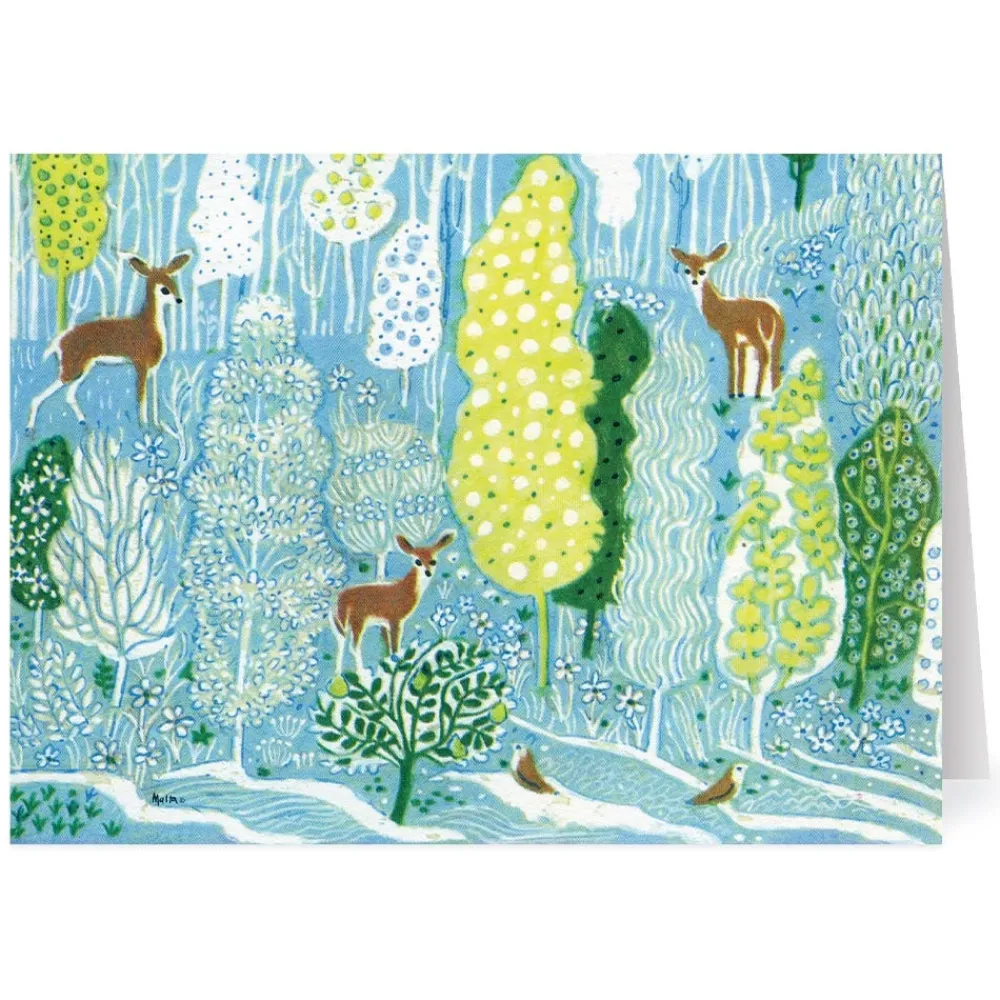 Malta: Deer and Trees Holiday Cards*The Met Store Store