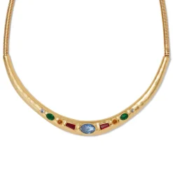 Medieval Stone Collar Necklace*The Met Store Clearance