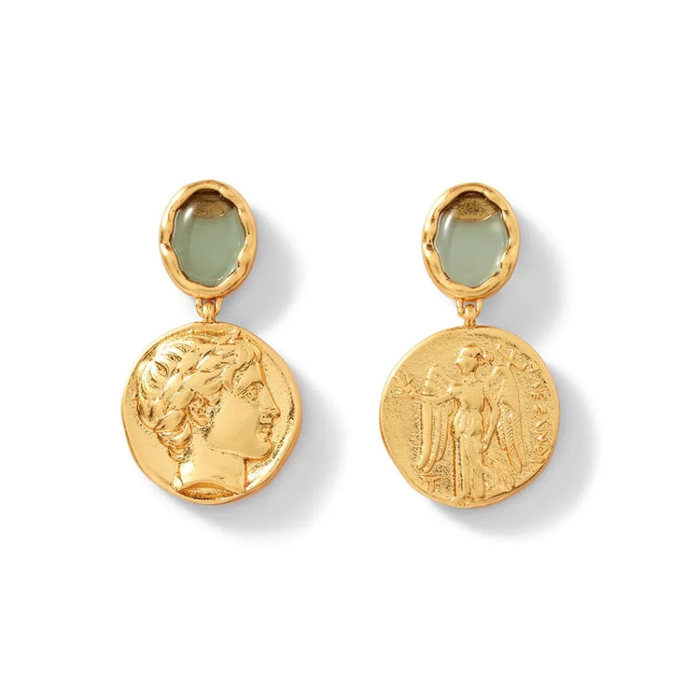 Mediterranean Coin Drop Earrings*The Met Store Online