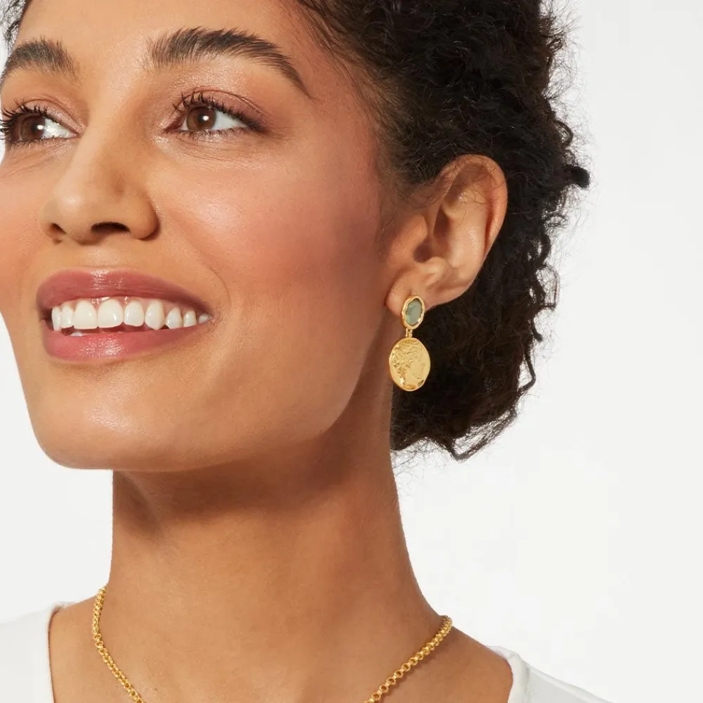 Mediterranean Coin Drop Earrings*The Met Store Online