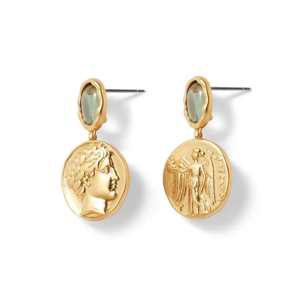 Mediterranean Coin Drop Earrings*The Met Store Online