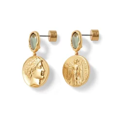 Mediterranean Coin Drop Earrings*The Met Store Online