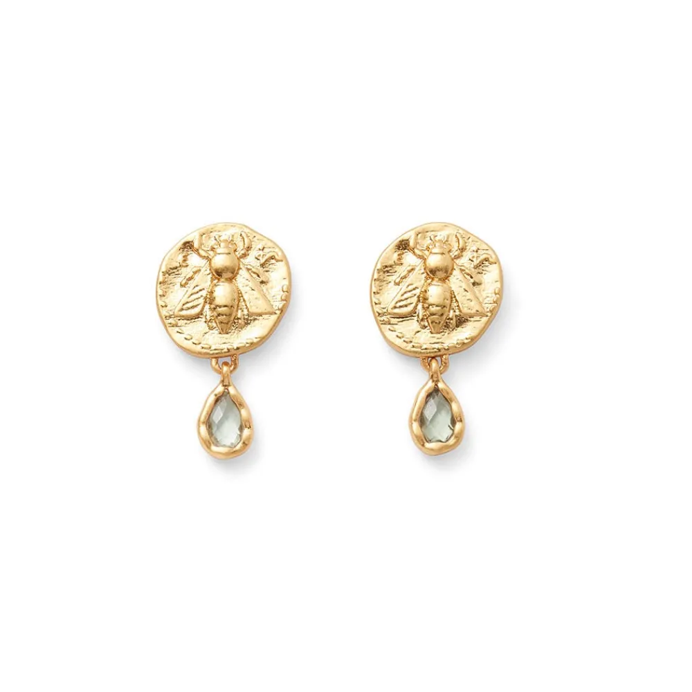 Mediterranean Coin Stud Earrings*The Met Store New