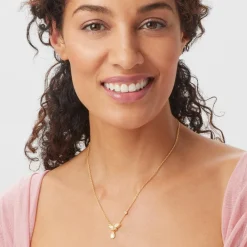 Meiji Butterfly Pendant Necklace*The Met Store Cheap