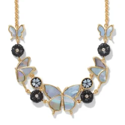 Meiji Butterfly Statement Necklace*The Met Store Shop