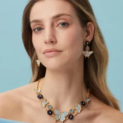 Meiji Butterfly Statement Necklace*The Met Store Shop