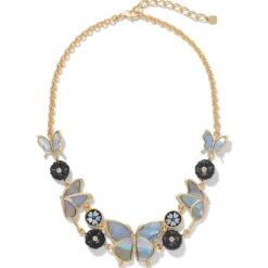 Meiji Butterfly Statement Necklace*The Met Store Shop