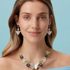 Meiji Butterfly Statement Earrings*The Met Store Sale