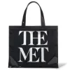 Met Logo Vinyl Tote*The Met Store Sale