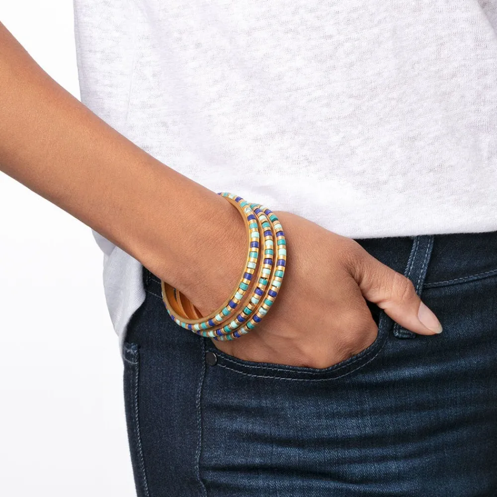 Middle Kingdom Cylindrical Bead Bangles*The Met Store Fashion