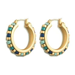 Middle Kingdom Cylindrical Bead Earrings*The Met Store Online