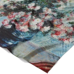 Monet Blooms Double-Sided Square Silk Scarf*The Met Store Discount
