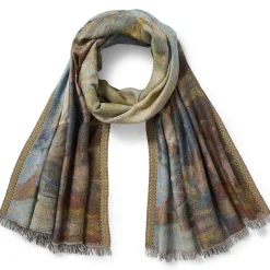 Monet Bridge and Water Lilies Shawl*The Met Store Fashion