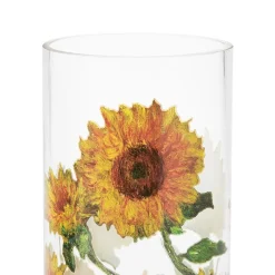 Monet Sunflowers Glass Vase*The Met Store Best