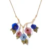 Morning Glories Bib Necklace*The Met Store New