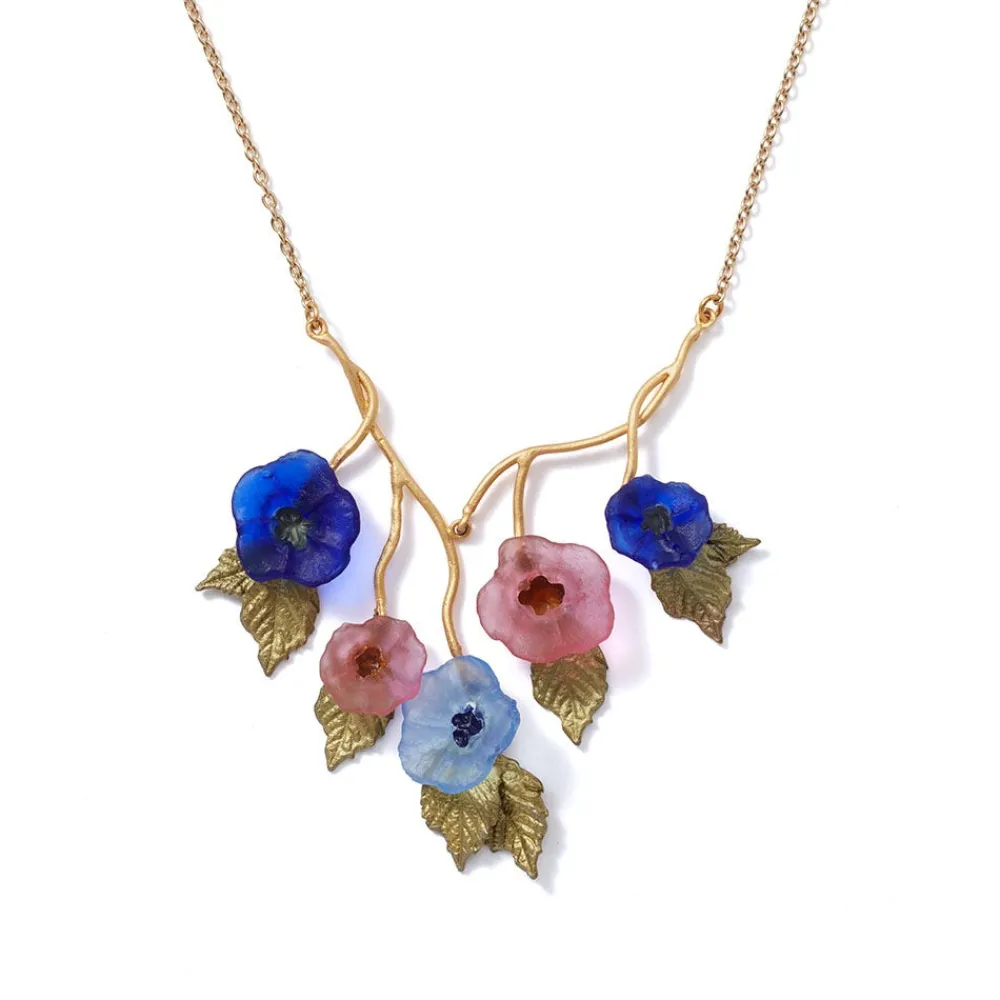Morning Glories Bib Necklace*The Met Store New