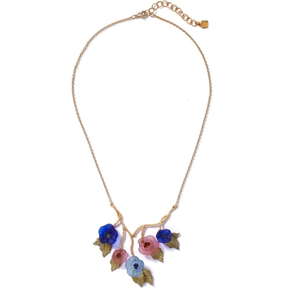 Morning Glories Bib Necklace*The Met Store New