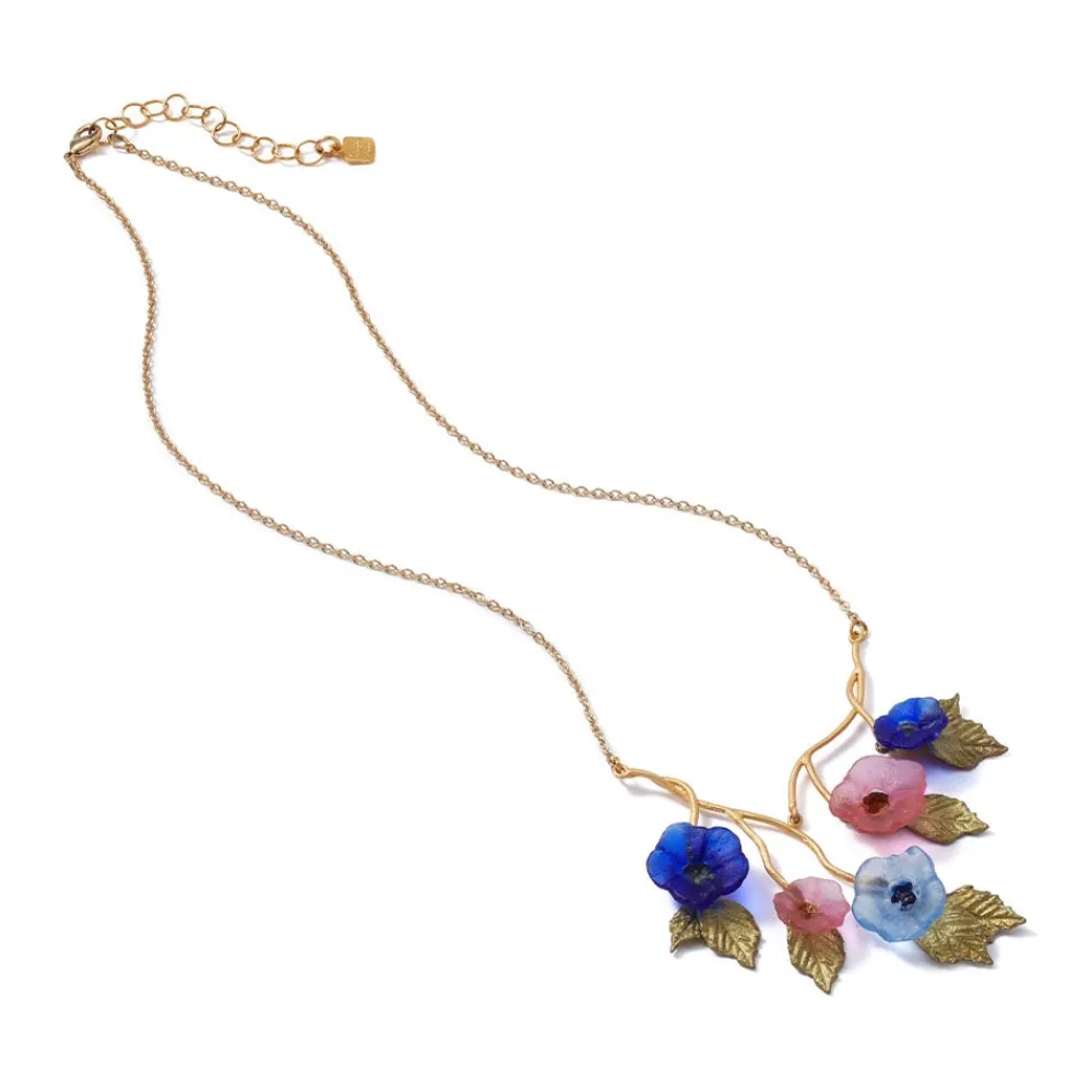 Morning Glories Bib Necklace*The Met Store New