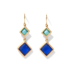 Mosaic Column Drop Earrings*The Met Store Cheap