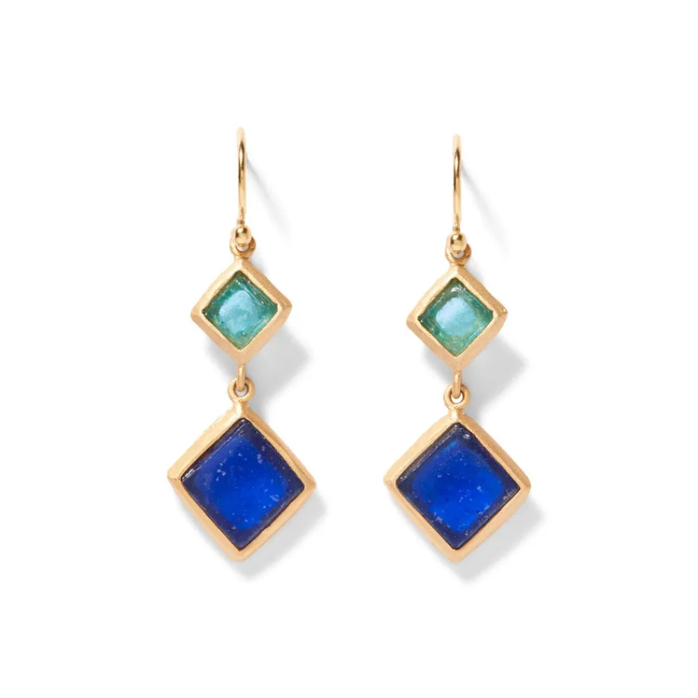 Mosaic Column Drop Earrings*The Met Store Cheap
