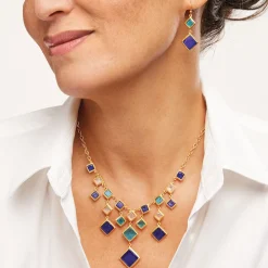 Mosaic Column Drop Earrings*The Met Store Cheap