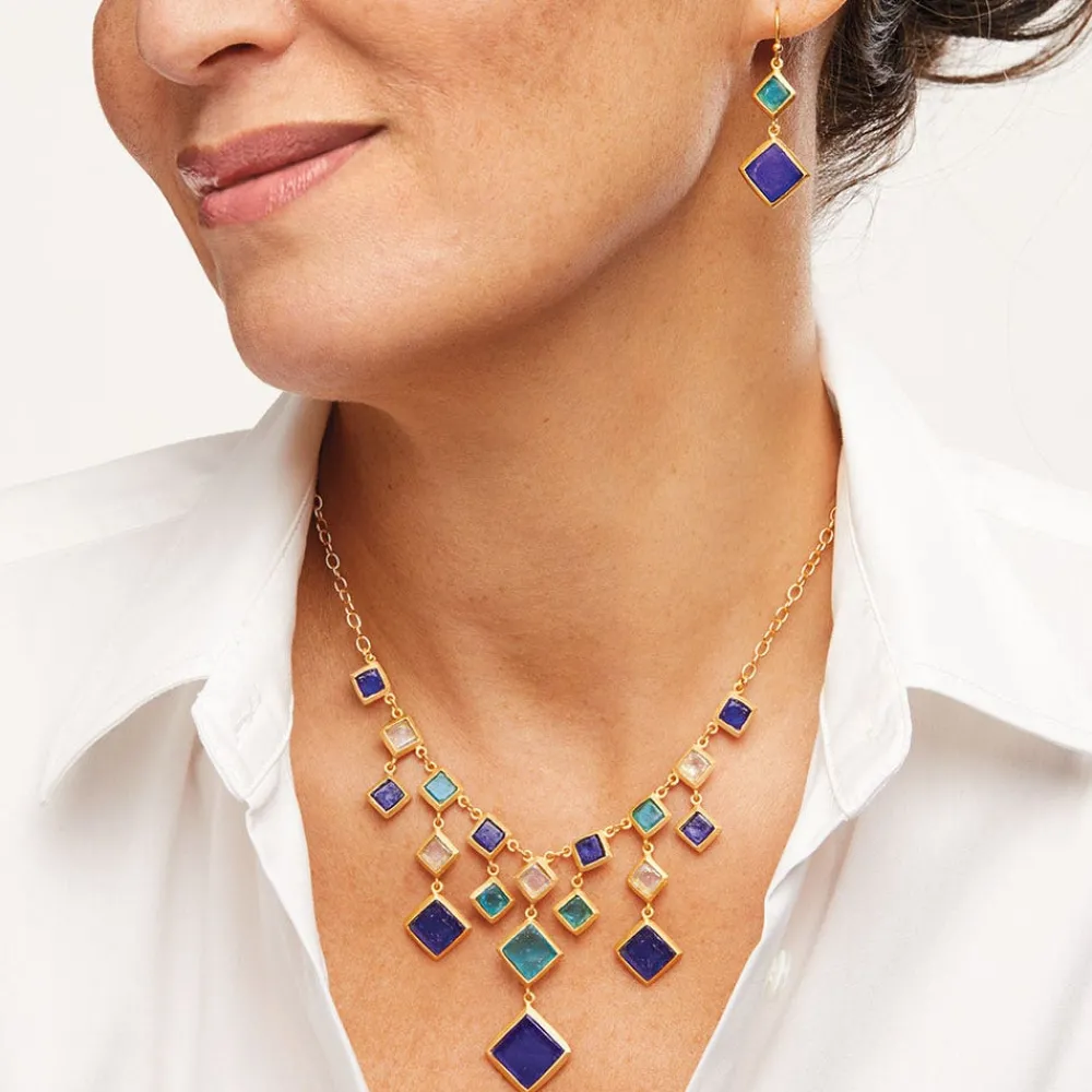 Mosaic Column Drop Earrings*The Met Store Cheap