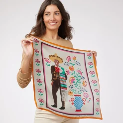 Mérida Saltillo Dress Silk Neckerchief*The Met Store Online