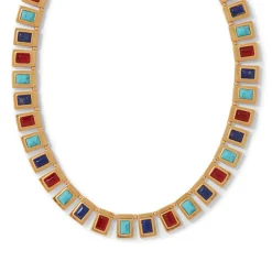 New Kingdom Gems Collar Necklace*The Met Store Cheap