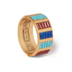New Kingdom Gems Hinged Cuff*The Met Store New